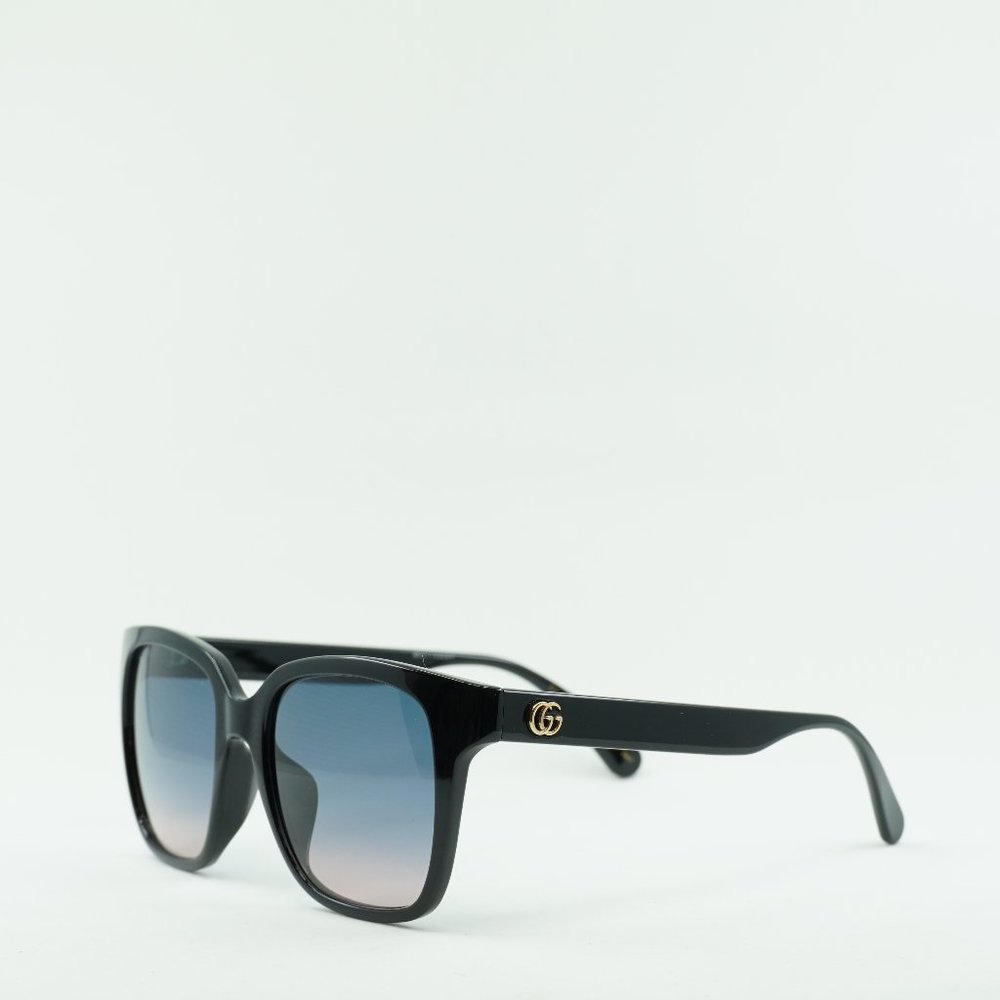 💯 NEW GUCCI GG0715SA 002 BLACK SUNGLASSES - Picture 2 of 8
